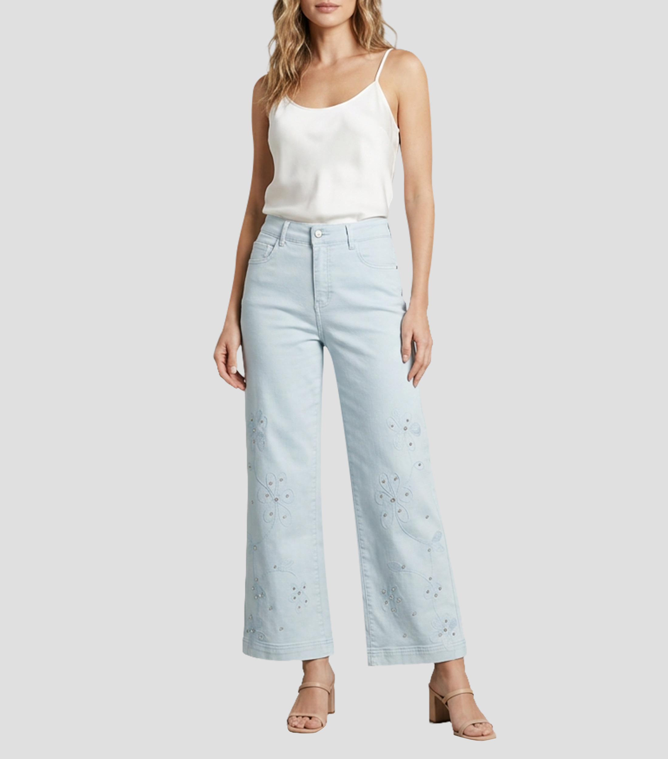 Jeans recto Mujer